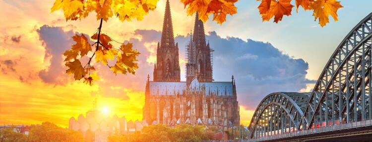 Stadtpanorama von Köln